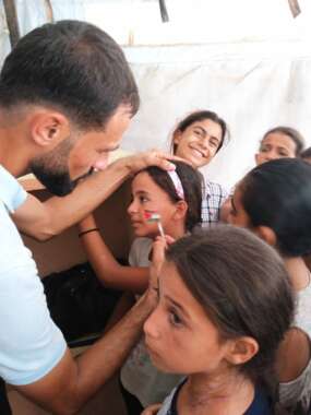 Ibn Sina 1 9 24 WhatsApp Image 2024 09 03 at 23.30.04 Témoignage de Marsel le 1er septembre 2024 : activité de soutien psychologique de groupe pour enfants