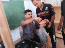 Témoignage de Marsel, le 4 septembre 2024  : vaccination des enfants dans la Tente de la Solidarité