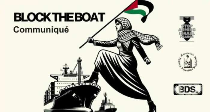blocktheboat L’entreprise française Africa Global Logistics (AGL) impliquée dans le transport d’armes vers Israël en plein génocide à Gaza
