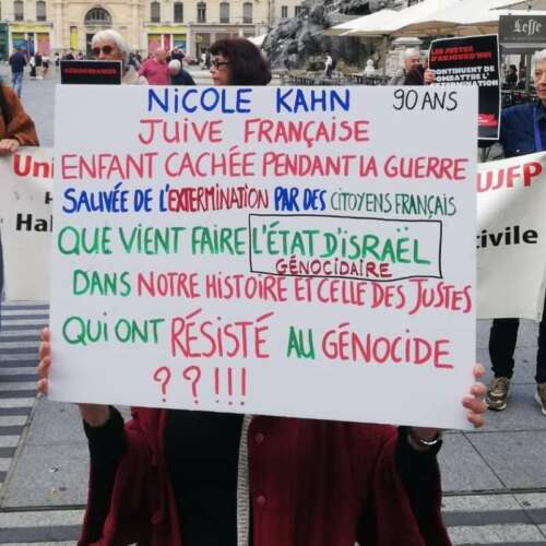 enfant cachee2 002 Lettre au Maire de Lyon, contre la venue de l'ambassadrice d'Israël pour une cérémonie pour l'inscription de Justes parmi les Nations