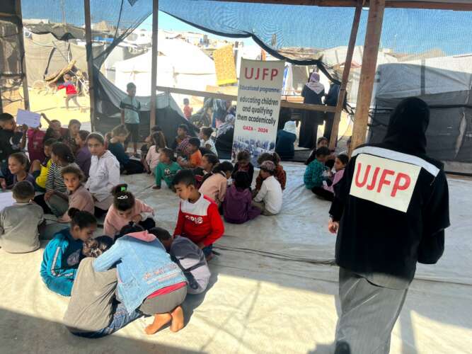 Abu Amir 24 octobre 24 scolarisationIMG 9810 Compte rendu d'activité hebdomadaire de l'équipe d'Abu Amir - semaine du 17 au 23 octobre 2024, en dépit de toutes les difficultés auxquelles elle est confrontée