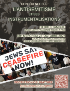 Conf Pierre Stambul 002 À Marseille (2ème), conférence de Pierre Stambul sur l'antisémitisme et ses instrumentalisations.