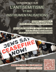 À Marseille (2ème), conférence de Pierre Stambul sur l'antisémitisme et ses instrumentalisations. 2 Conf Pierre Stambul 002 À Marseille (2ème), conférence de Pierre Stambul sur l'antisémitisme et ses instrumentalisations.