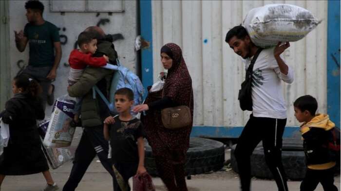 deplacements a Gaza Témoignage d'Abu Amir, le 13 octobre 2024 : Situation humanitaire dans le nord de Gaza, des milliers de vies sont menacées par la pénurie d’eau et de nourriture