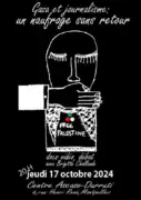 visuel cad 17 10 coul À Montpellier (34), soirée-débat avec Brigitte Challande autour de Gaza et journalisme : un naufrage sans retour