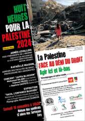 8hEvry À Evry(91), Huit Heures pour la Palestine