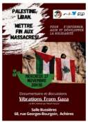 Acheres 27 novembre 2024 flyer 003 page 0001 À Achères (78), réunion publique sur le thème « Palestine, Liban : mettre fin aux massacres ! »