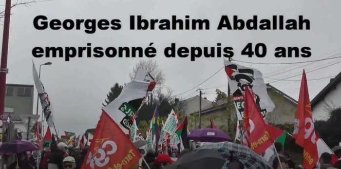 GIA26oct Georges Ibrahim Abdallah emprisonné depuis 40 ans