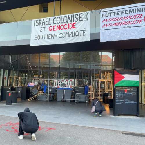 IMG 20241031 WA0016 Victoire à Strasbourg : Sciences Po Strasbourg a voté la fin du partenariat avec l’université israélienne Reichman !