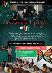 WhatsApp Image 2024 11 19 at 14.07.03 À Pantin (93), présentation de la campagne "Education 4 Gaza"