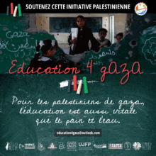 Captation vidéo de la soirée présentant « Education 4 Gaza »