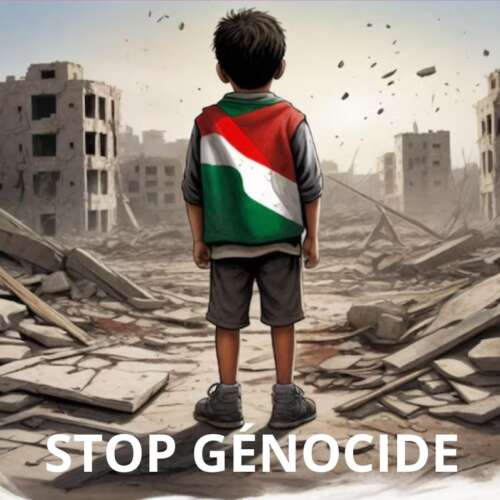 14 12 24 Creil 002STOP À Creil (60), conférence débat "Notre humanité joue-t-elle sa survie en Palestine ?"