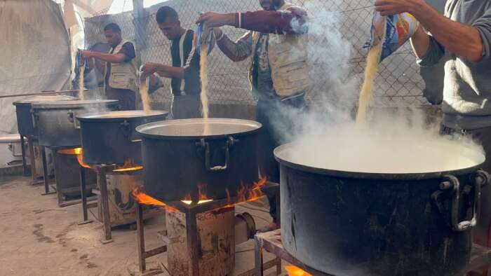 Abu Amir 4 12 24 cuisine IMG 2323 Compte-rendu hebdomadaire des équipes - du 1er au 6 décembre 2024 : la situation dans les camps de déplacés de Gaza exige une réponse internationale immédiate