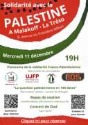 Affiche Palestine 11 decembre 2024 1er dec page 0001 À Malakoff (92), panorama de la solidarité franco-palestinienne