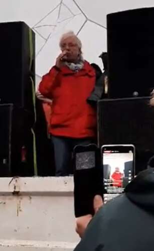 PS pour GIA Barbes Intervention de Pierre Stambul au rassemblement pour la libération de Georges Abdallah