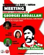 meeting 6dec 2 1 1229x1536 1 À Paris (11ème), meeting pour la libération de Georges I. Abdallah