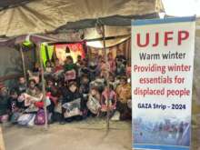 Témoignage d’Abu Amir, le 29 décembre –  Hiver glacial à Gaza : « Hiver à l’abri » pour alléger les douleurs