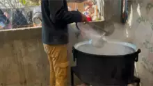 Témoignage d&rsquo;Abu Amir, le 3 janvier 2025 – Le programme alimentaire dans le camp des agriculteurs de la région de Mawassi – Khan Younis début janvier 2025