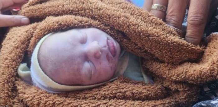 Abu Amir 31 12 24bebe Témoignage d'Abu Amir, le 31 décembre –  Les pêcheurs de Gaza en pleine tempête, les déplacés de Gaza face à un hiver impitoyable : une guerre interminable