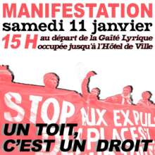 À Paris (3ème), manifestation de solidarité avec les jeunes du Parc de Belleville 4 gaite À Paris (3ème), manifestation de solidarité avec les jeunes du Parc de Belleville