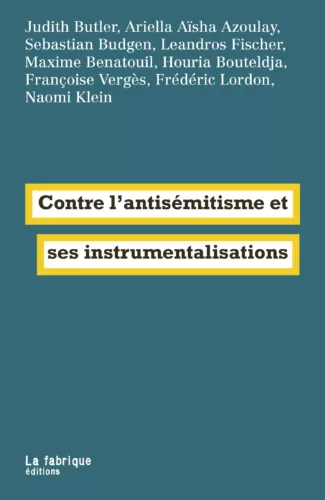 FAB 13x20 CONTRE ANTISEMITISME 3 325x500 jpg À Lausanne, Maxime Benatouil et Houria Bouteldja présentent "Contre l’antisémitisme et ses instrumentalisations"