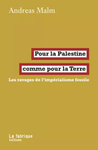 Lisez « Pour la Palestine comme pour la Terre » 1 couverture du livre Pour la Palestine comme pour la terre