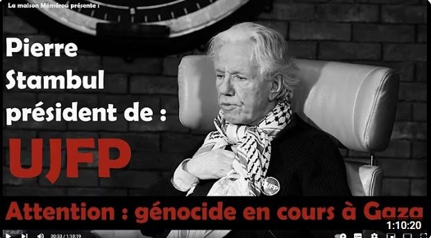Memerou Pierre Stambul : "éclairage sur les rouages qui fondent le génocide à Gaza"