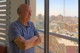 Palestine Raji Sourani human rights lawyer @Mohammed Abed AFP Raji Sourani : « J’espère que Gaza ne sera pas le cimetière du droit international »