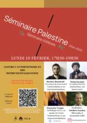 Intervention de Sonia Fayman au séminaire Palestine ENS sur le thème  « Contre l’antisémitisme et ses instrumentalisations »