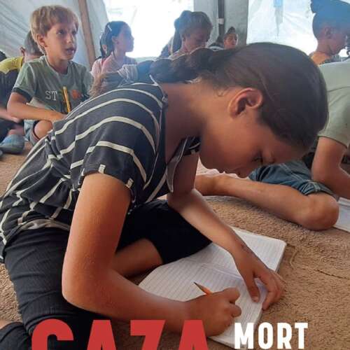 couverture OK 18 2 25 "Gaza. Mort, vie, espoir" par Béatrice Orès, Sarah Katz, Brigitte Challande, Mutasem Eleiwa dit Abu Amir, Pierre Stambul, Kamel Elias