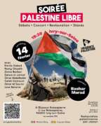 soireePalestineIvry À Ivry (94), soirée Palestine