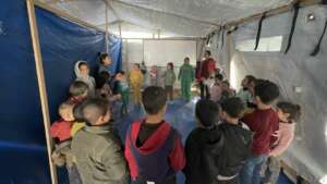 Abu Amir 28 2 25 enfant4 1320x743 1 Compte-rendu d'activités, semaine du 22 au 28 février 2025 – Encore une semaine pleine d’activités de soutien des femmes et des enfants