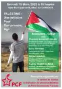 PALESTINE A4 15 mars Stes 2R page 0001 À Bussac sur Charente (17), rencontre-débat "Palestine : une initiative pour comprendre, agir"