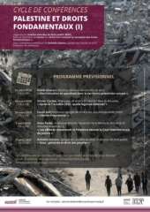 Palestine et droits À Sceaux (92), cycle de conférences : "Palestine et droits fondamentaux"