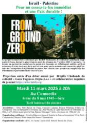 tract no other land a3.pub 002 À Sète (34), projection du film "From ground zero" suivie d'un débat avec Brigitte Challande