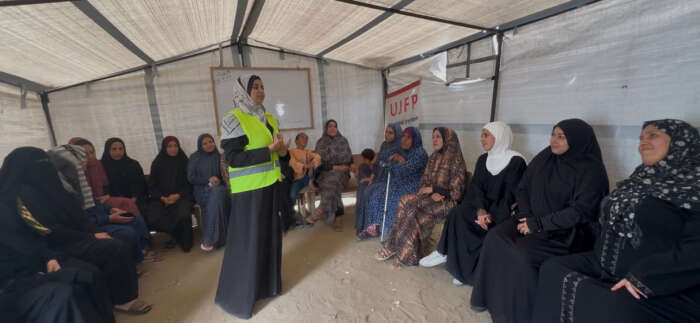 Abu Amir 26 4 25 atelier psy femmes IMG 0417 Témoignage d'Abu Amir, le 26 avril 2025 – Partage de souvenirs positifs entre femmes
