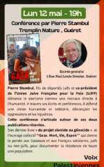 Conference 12 mai pdf 1 À Guéret (23), conférence-débat autour de deux livres : "Du projet sioniste au génocide" et "Gaza. Mort, Vie, Espoir"