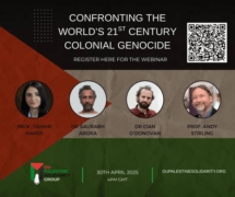 webinargenocide Webinar : Confronting the World’s 21st Century Colonial Genocide