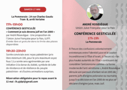 2 1 e1746353060927 Au Havre (76), conférence gesticulée de André Rosevègue : « Comment je suis devenu juif en l'an 2000 »