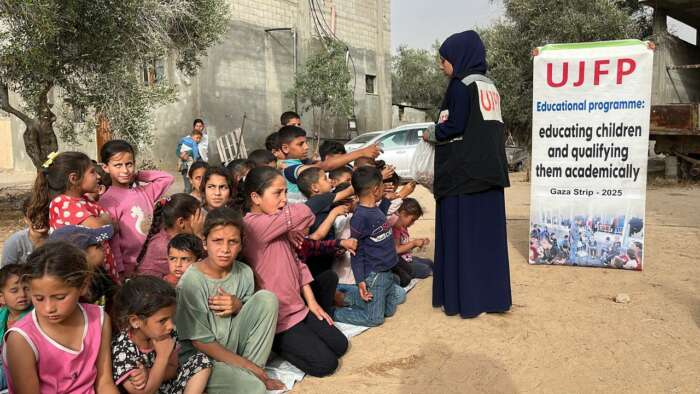 Abu Amir 15 mai 25 IMG 1968 Témoignage d'Abu Amir, le 18 mai 2025 – Continuité des activités humanitaires de l’équipe UJFP à Gaza