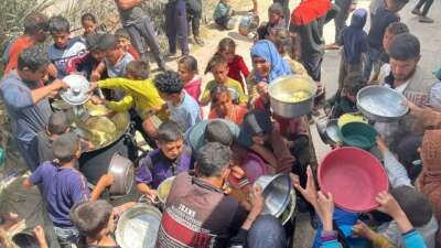 Abu Amir 25 5 25 IMG 2429 Témoignage d'Abu Amir, le 25 mai 2025 (1) – Soutien alimentaire et travail éducatif