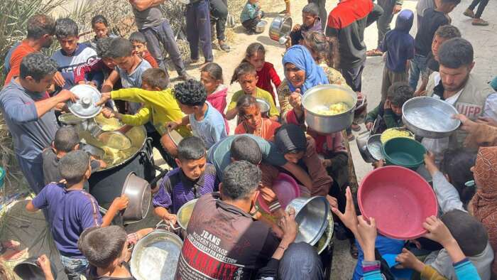 Abu Amir 25 5 25 IMG 2429 Témoignage d'Abu Amir, le 25 mai 2025 (1) – Soutien alimentaire et travail éducatif