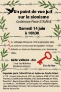 Affiche3 PierreMAJ 002 À Aix-en-Provence (13), conférence de Pierre Stambul : "Un point de vue juif sur le sionisme"