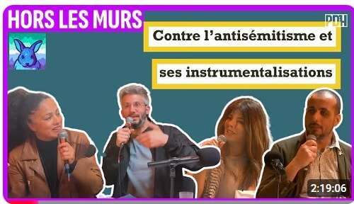 Contrelantisemlyon Captation vidéo de la conférence "Contre l'antisémitisme et ses instrumentalisations"