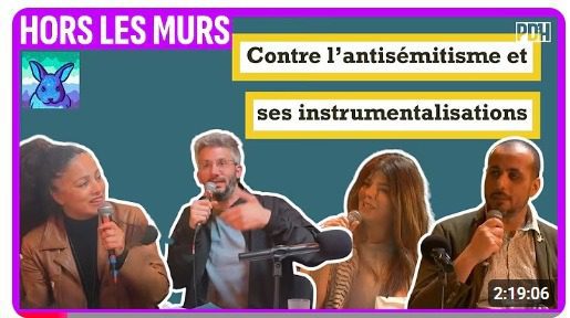 Contrelantisemlyon Captation vidéo de la conférence "Contre l'antisémitisme et ses instrumentalisations"