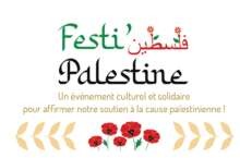 Flyer FestiPalestine RECTO red À Morlay (71), Festi' Palestine : journée et soirée de soutien au peuple palestinien