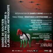 Messenger creation EEB66D4C 3556 41C4 8E88 FF27016C0F1D À Paris (18ème), soirée de soutien à Urgence Palestine et à la Jeune Garde