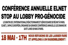 signal 2025 05 13 red2 À Paris (8ème), rassemblement contre Elnet, le lobby pro-génocide