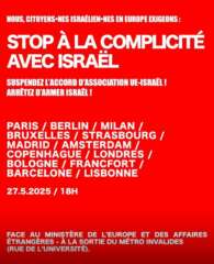 À Paris (7ème), rassemblement des citoyen.nes israélien.nes vivant en Europe contre la complicité avec Israël 2 stop au genocide À Paris (7ème), rassemblement des citoyen.nes israélien.nes vivant en Europe contre la complicité avec Israël