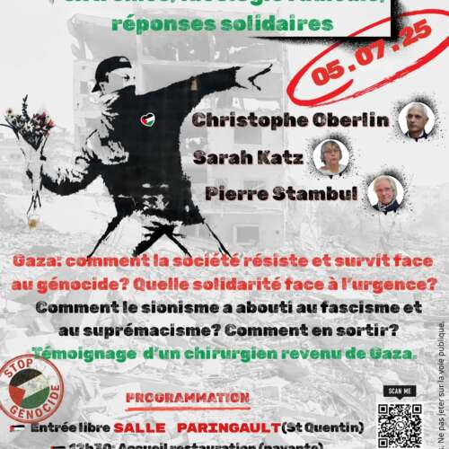IMG 20250527 WA00061 002 À Saint-Quentin (02), conférence sur le thème "Gaza en questions : violences extrêmes, idéologie radicale, réponses solidaires"